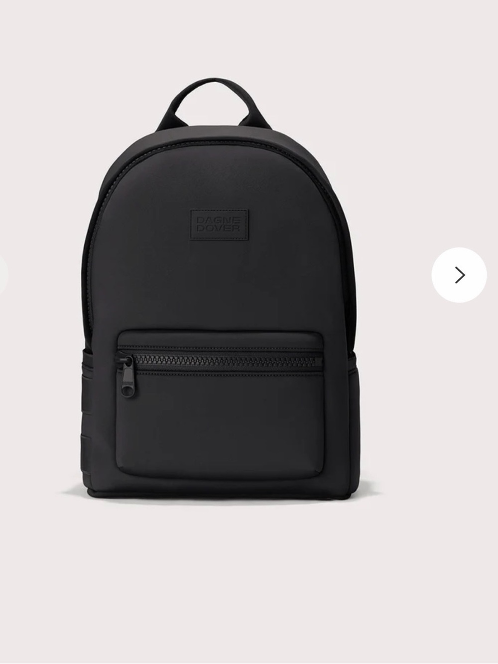 Dagne Dover Black Compact Medium Backpack